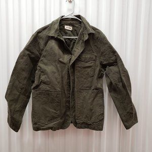 Taylor Stitch Distressed Green Jacket Sz 46